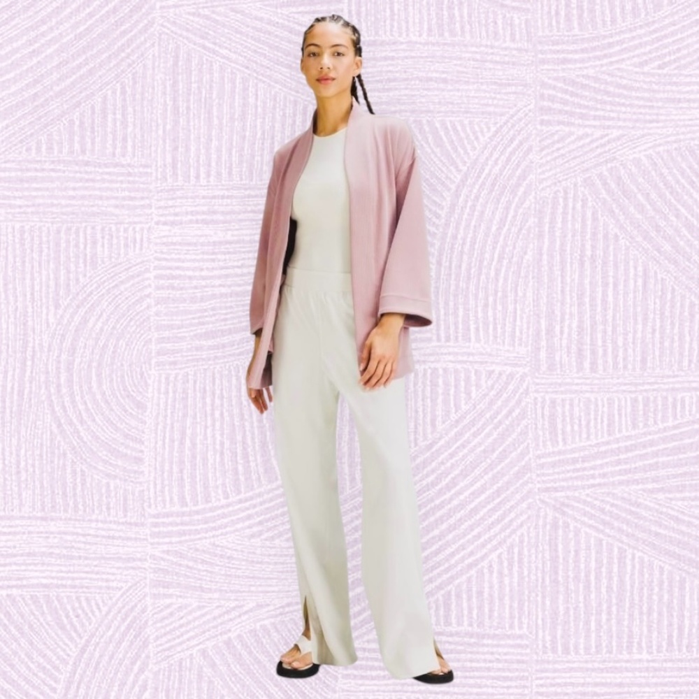 Lululemon Ribbed Softstreme Belted Wrap